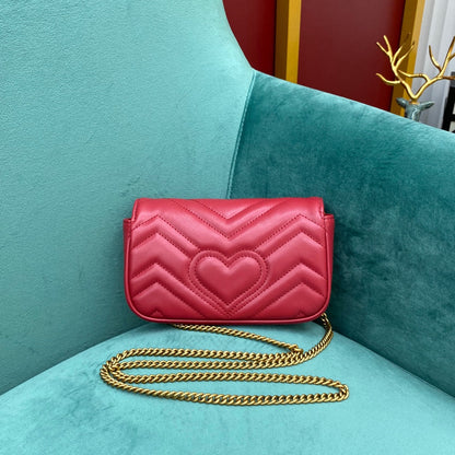 BOLSA GUCCI MARMONT SUPER MINI  16