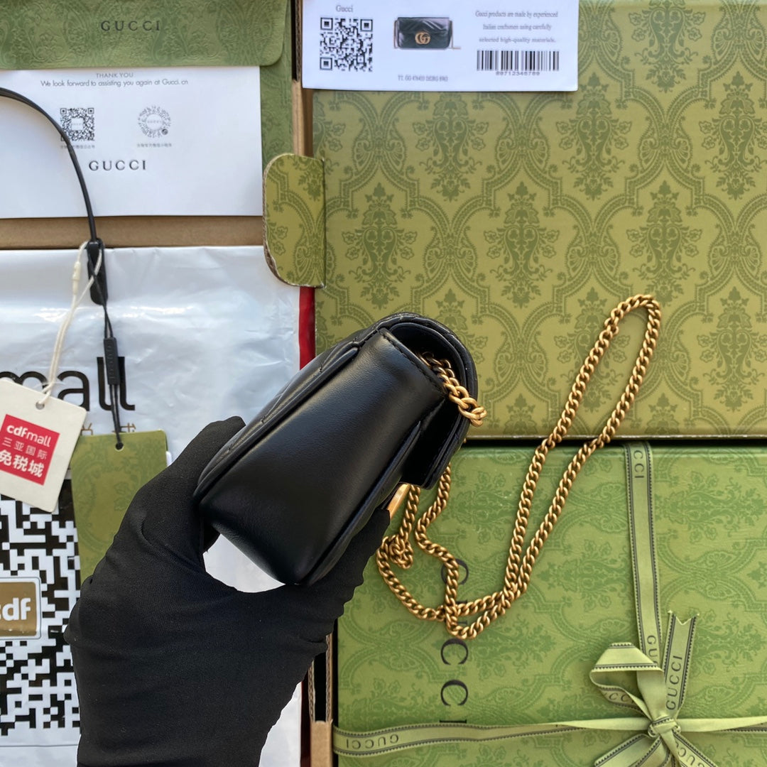 BOLSA GUCCI MARMONT SUPER MINI  16