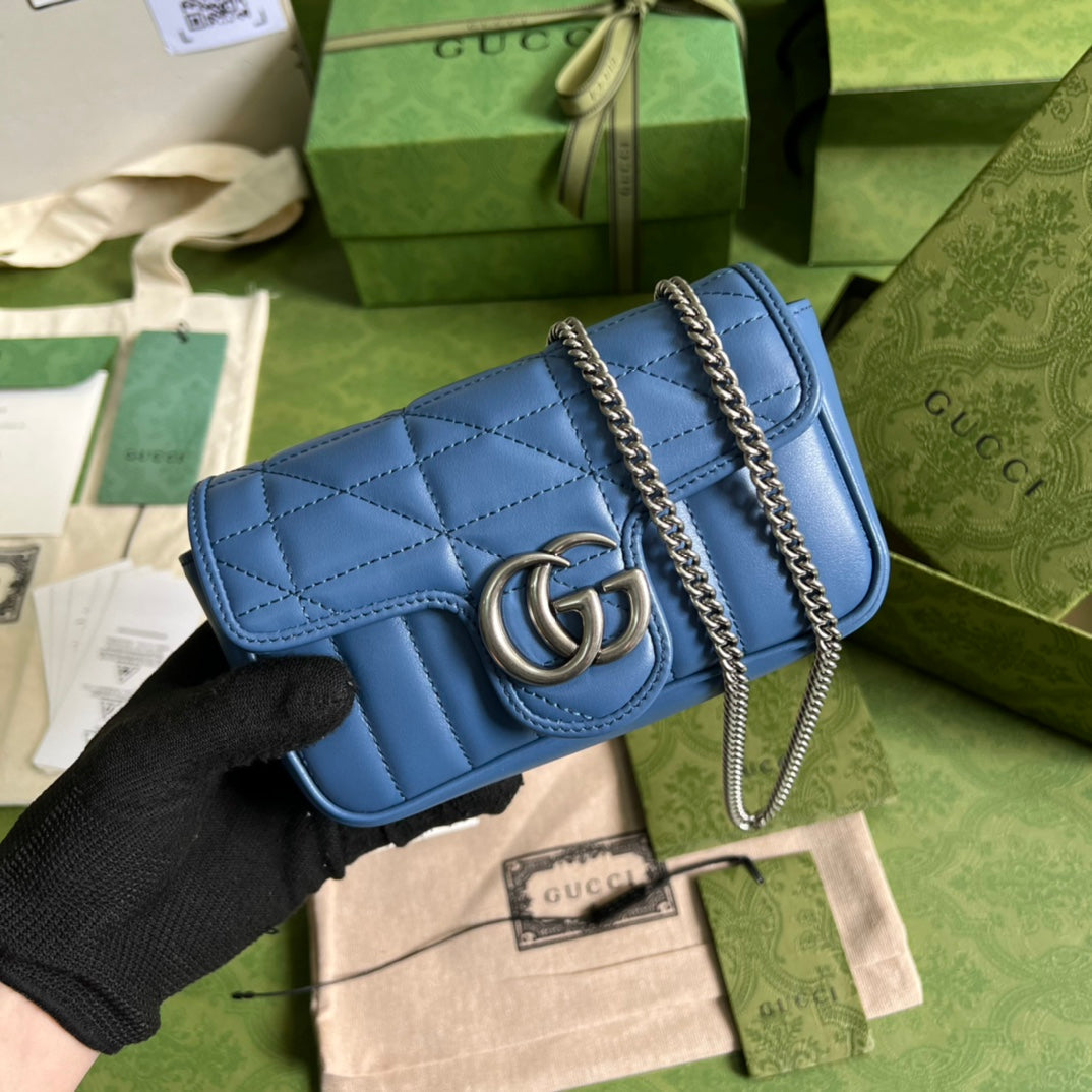 BOLSA GUCCI MARMONT SUPER MINI  16