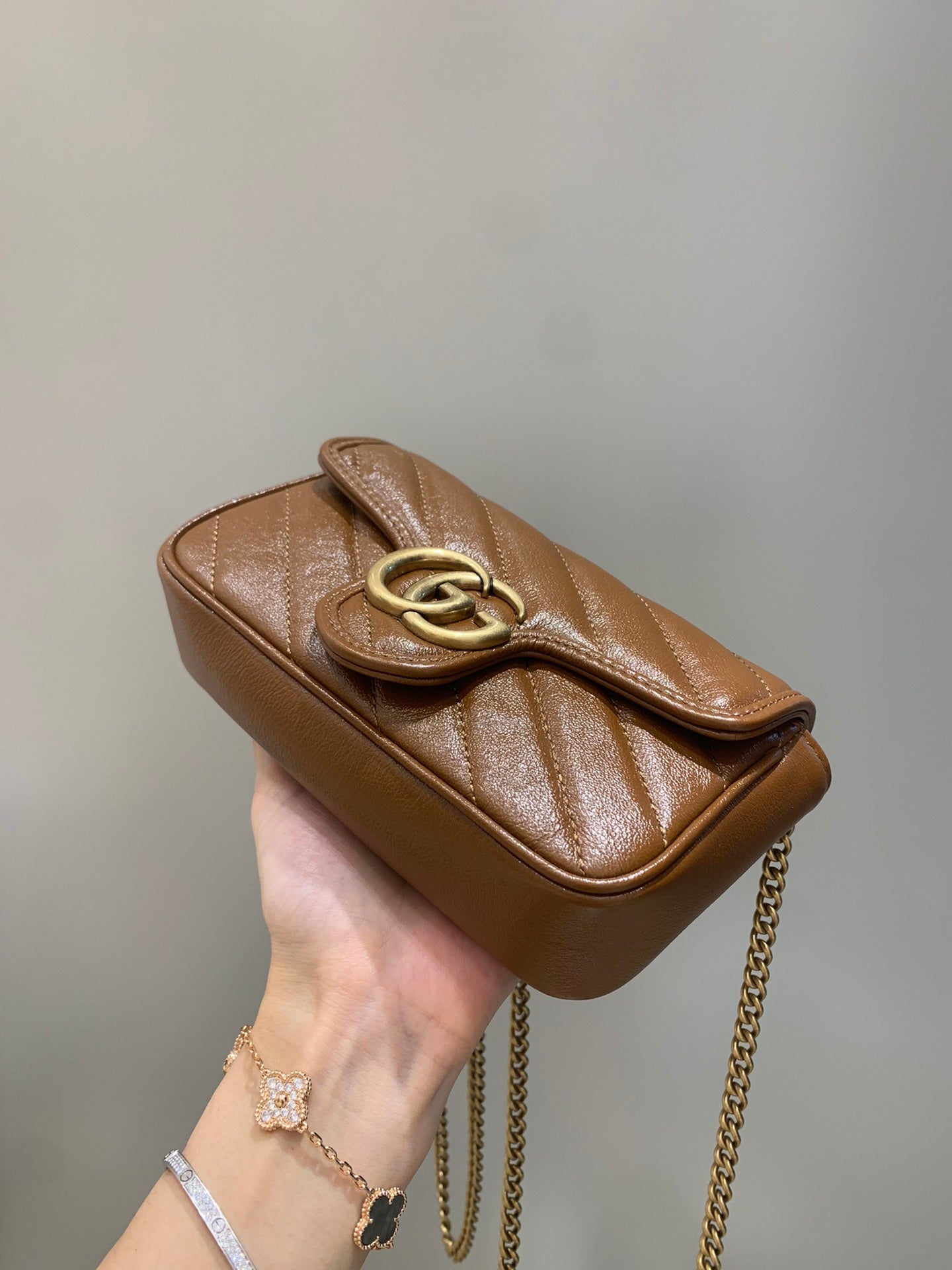 BOLSA GUCCI MARMONT SUPER MINI  16