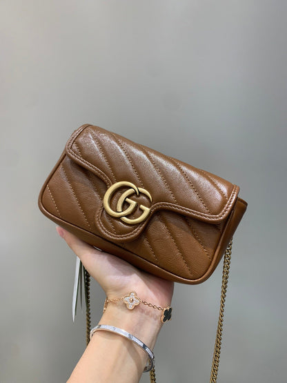 BOLSA GUCCI MARMONT SUPER MINI  16