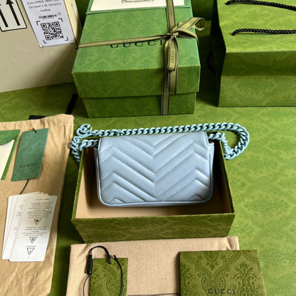 BOLSA GUCCI MARMONT SUPER MINI  16