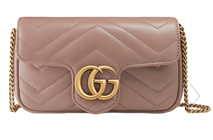 Gucci GG Marmont Matelassé Leather Super Mini Bag