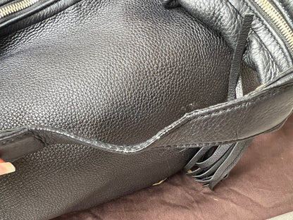 Gucci Soho Large Hobo in Black Pebbled Calfskin