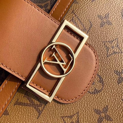 Louis Vuitton Dauphine MM Hobo Bag