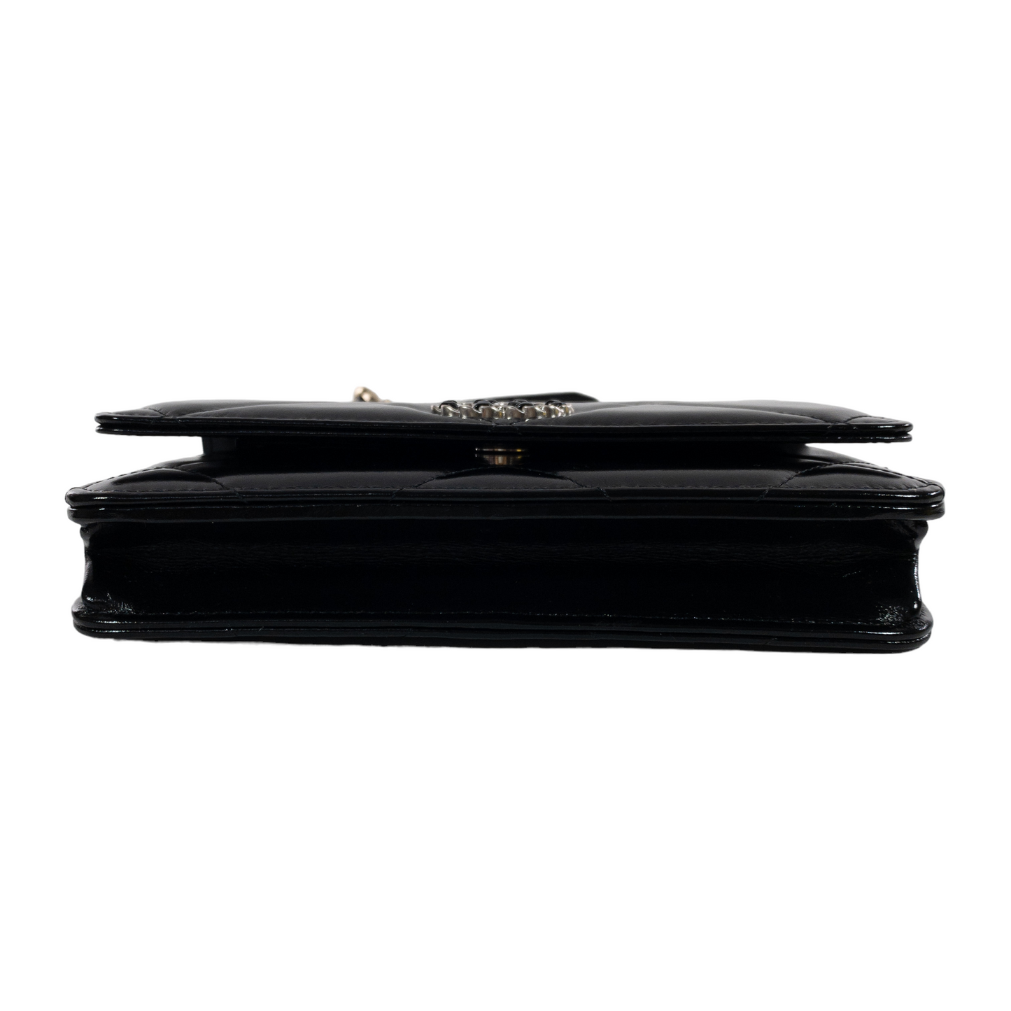 Chanel Black Shiny Calfskin 19 WOC