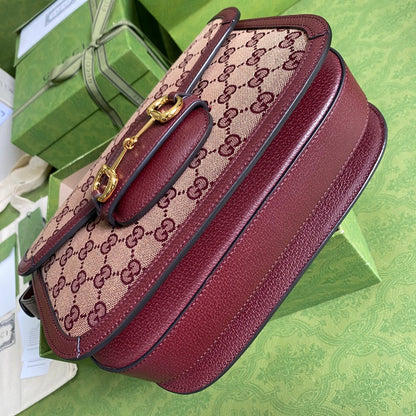 Gucci Horsebit 1955 Small Shoulder  Bag