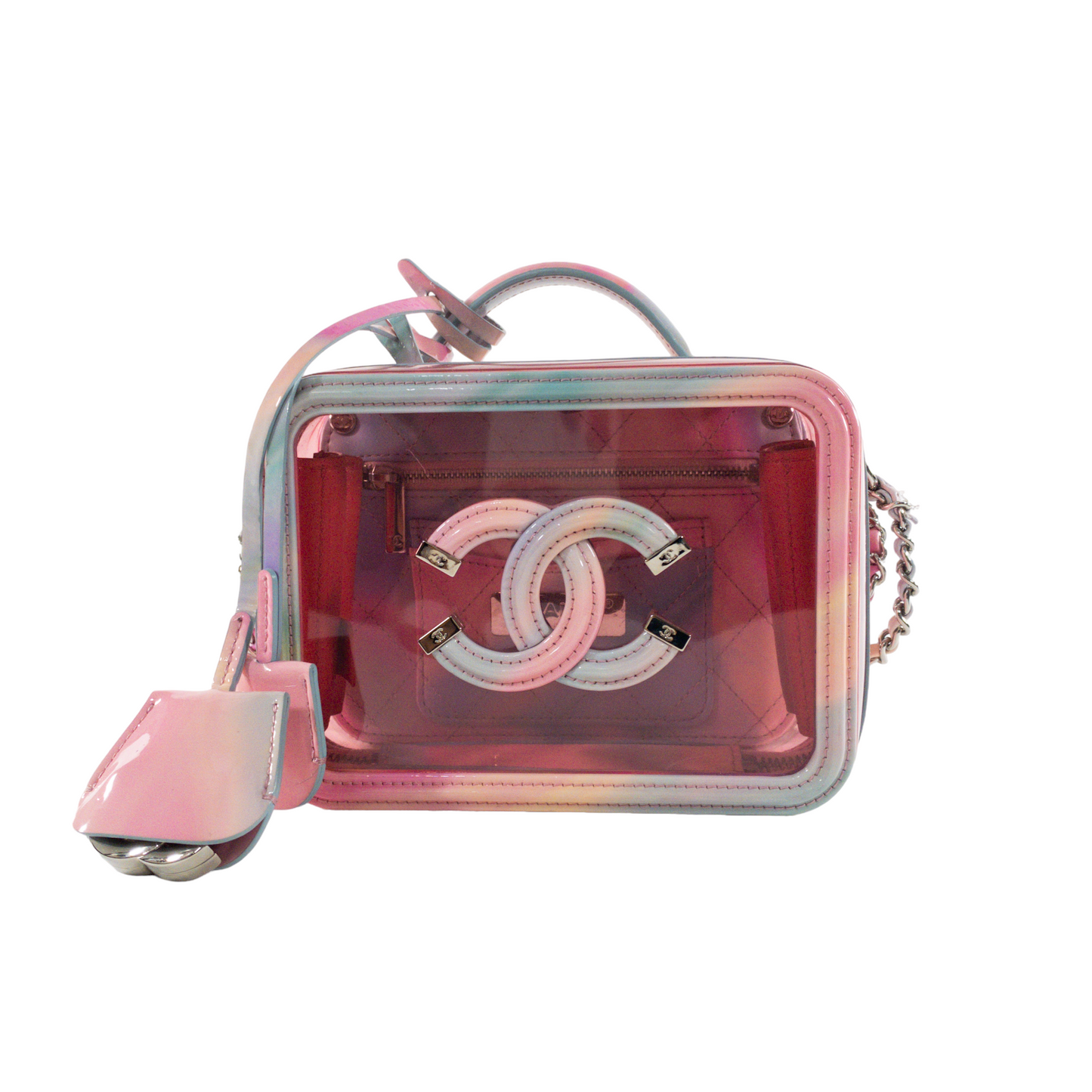 Chanel Leather Pink Elegant Handbag 2