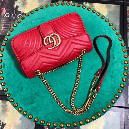 Gucci Marmont Small Matelass?? Shoulder Bag