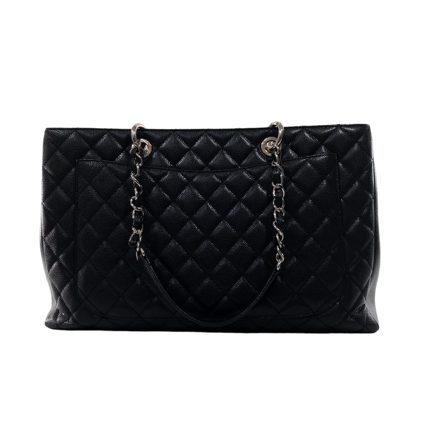 Chanel Caviar Leather Black Tote Bag 4