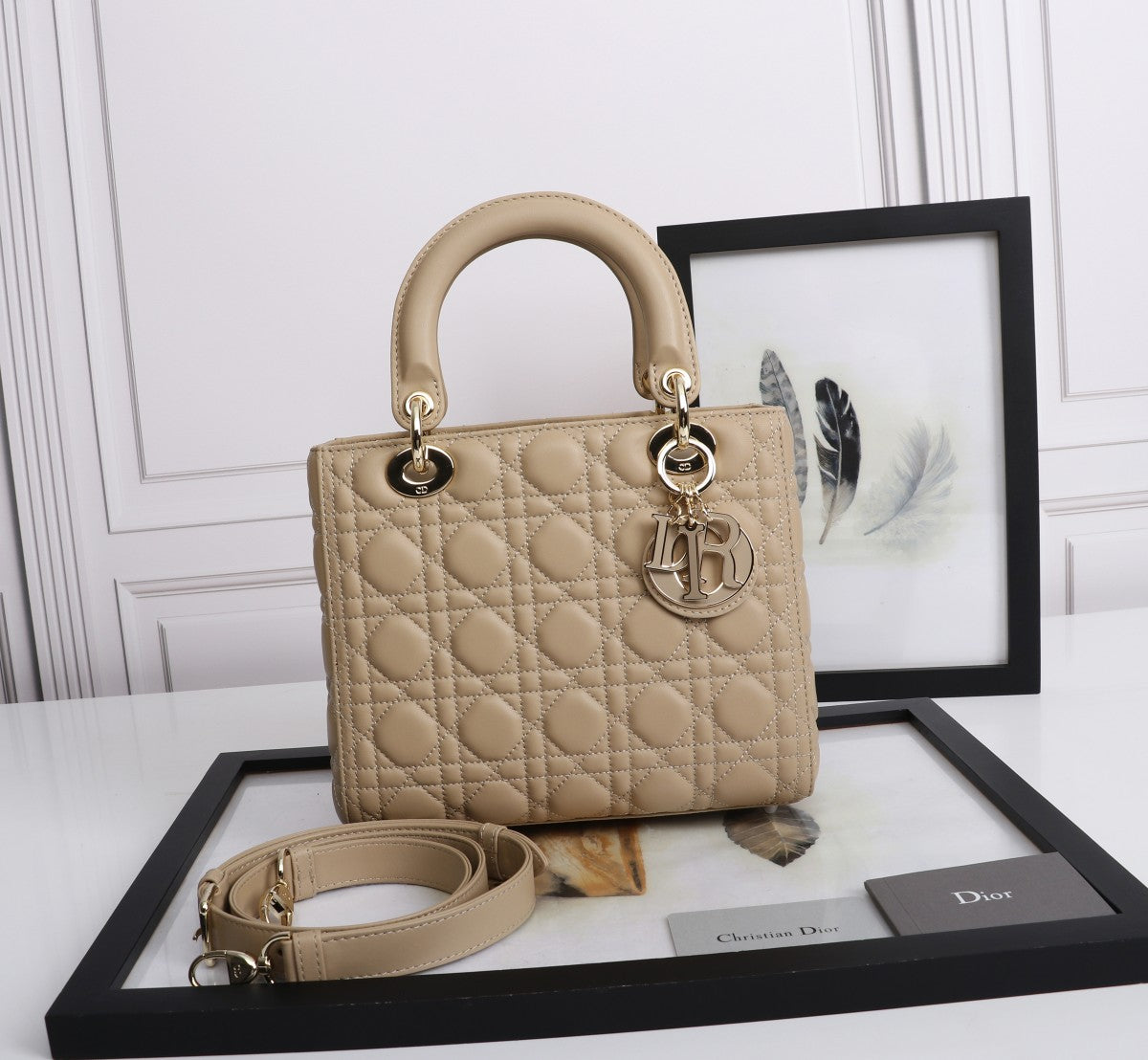 Christian Dior Medium Lady Dior  Bag