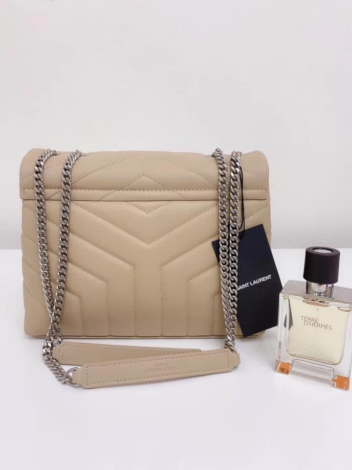 YSL College Small Quilted Leather Bag