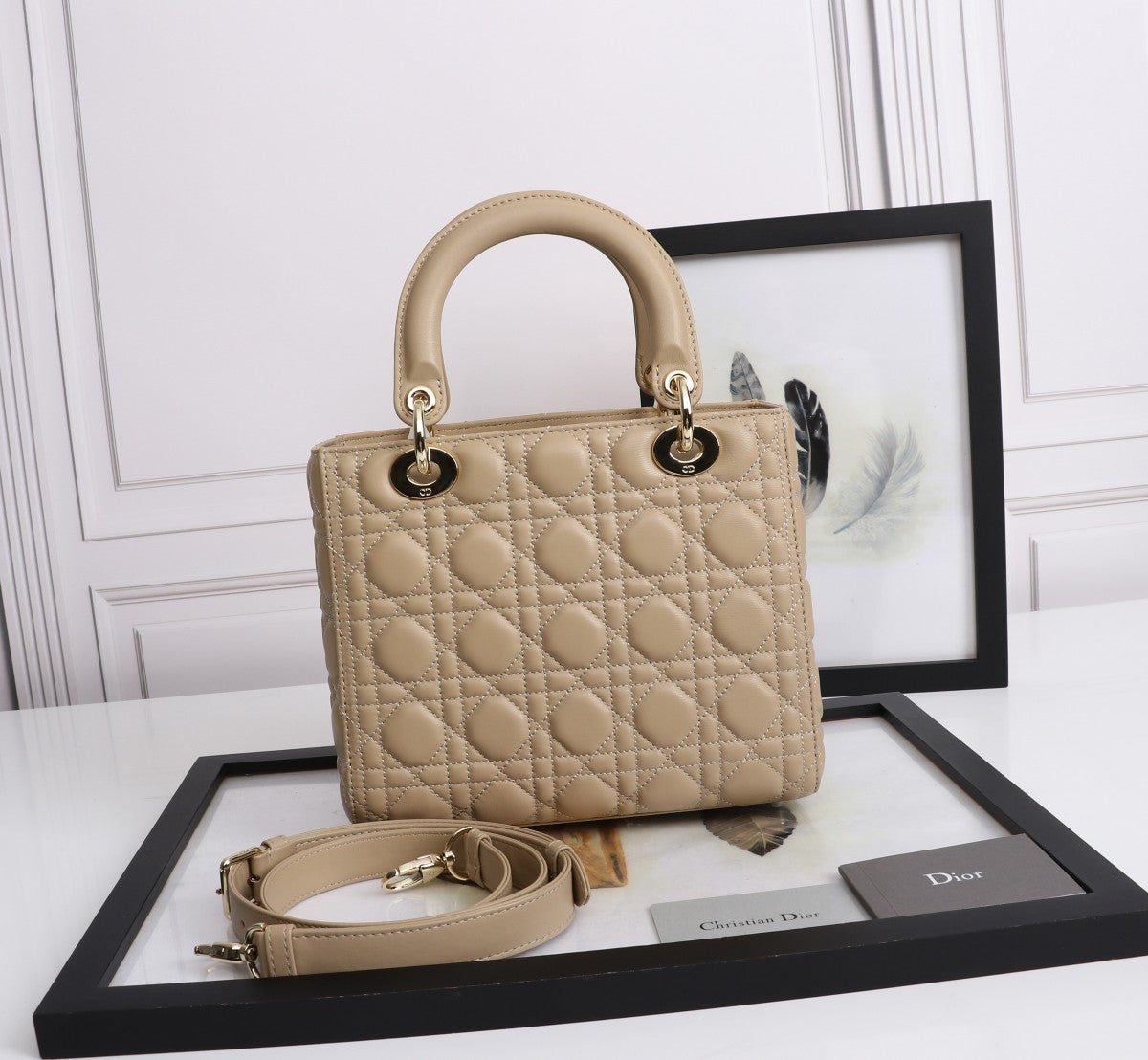 Christian Dior Medium Lady Dior  Bag