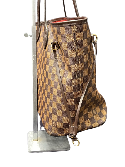 Louis Vuitton Damier Ebene Neverfull Shoulder Bag