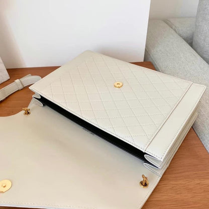 YSL  Gaby Satchel Bag in Quilted Lambskini