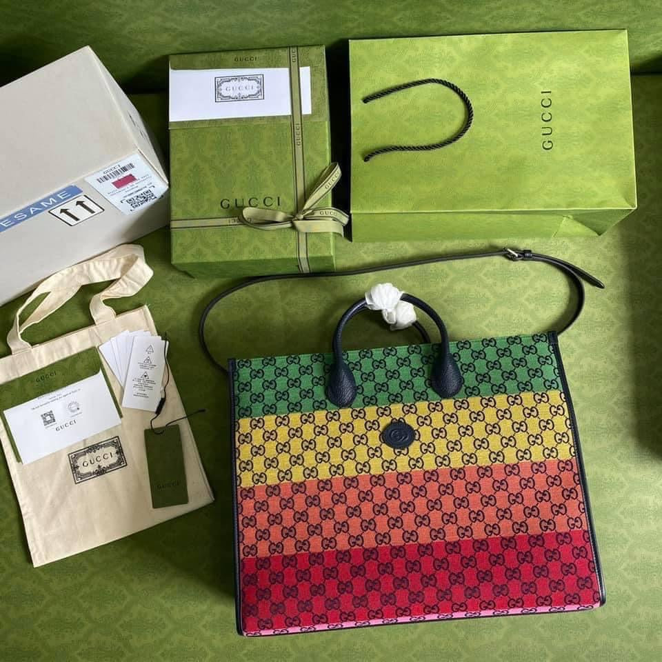 Gucci Multicolor Large Tote Bag