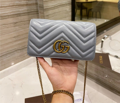 Leather Gucci woman handbag