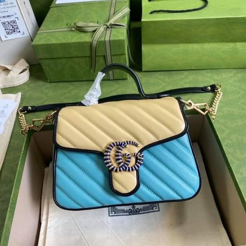 Gucci GG Marmont Mini Top handle Bag