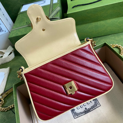 Gucci  Marmont Mini Top Handle Bag