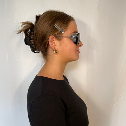 Gucci Black Resin Steampunk Sunglasses GG3737/s