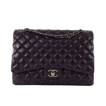 Chanel Flap Large Lambskin Crossbody Bag
