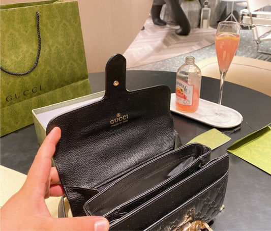 Black Gucci crossbody