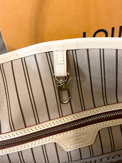 LOUIS VUITTON 2022 Neverfull GM Monogram Tote Bag In Beige