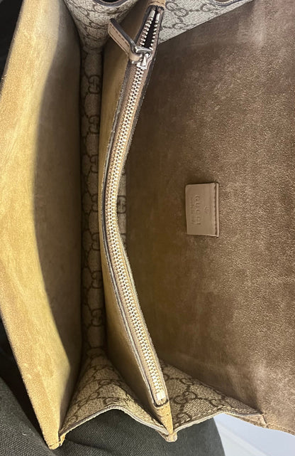 Gucci GG Supreme Small Dionysus Shoulder Bag