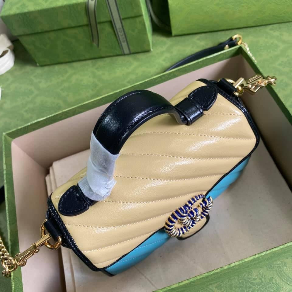 Gucci GG Marmont Mini Top handle Bag