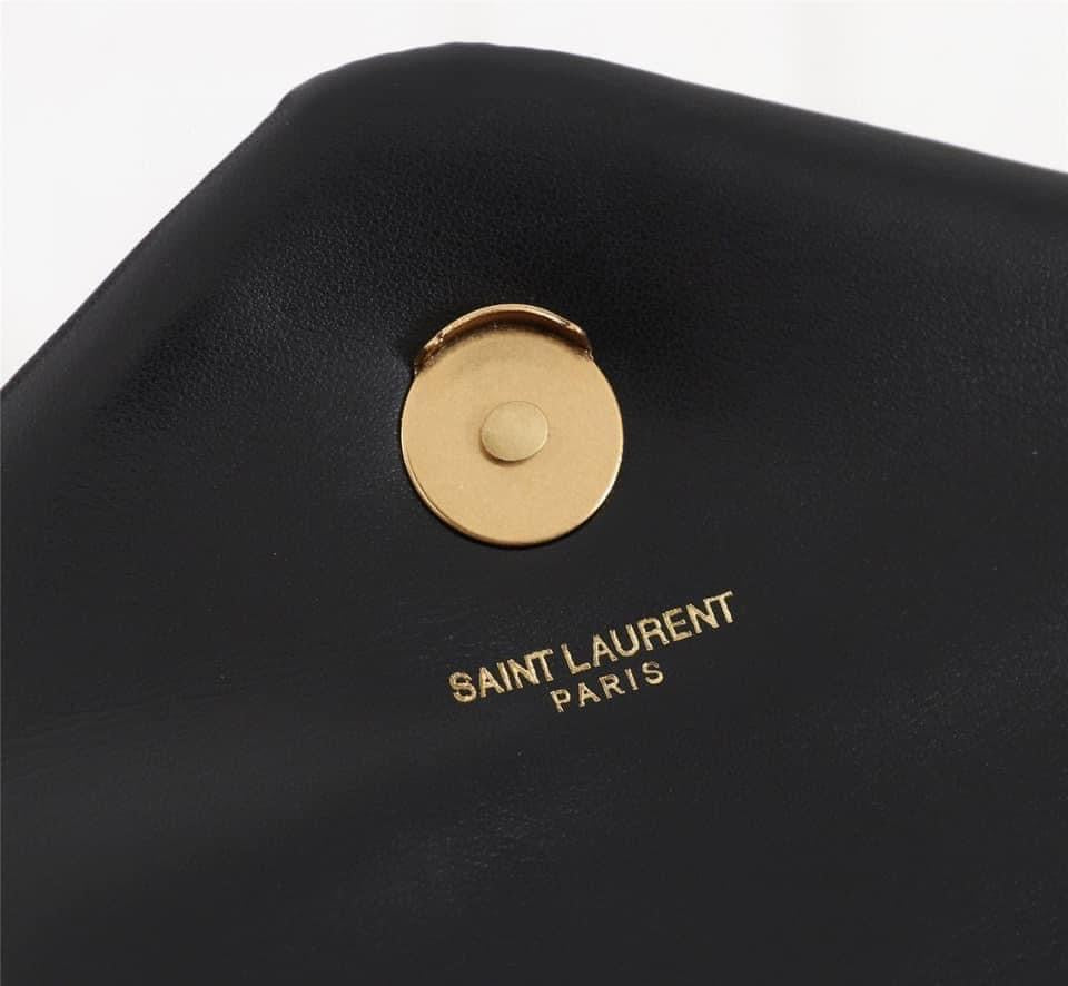 YSL College Medium Quilted Leather Bag