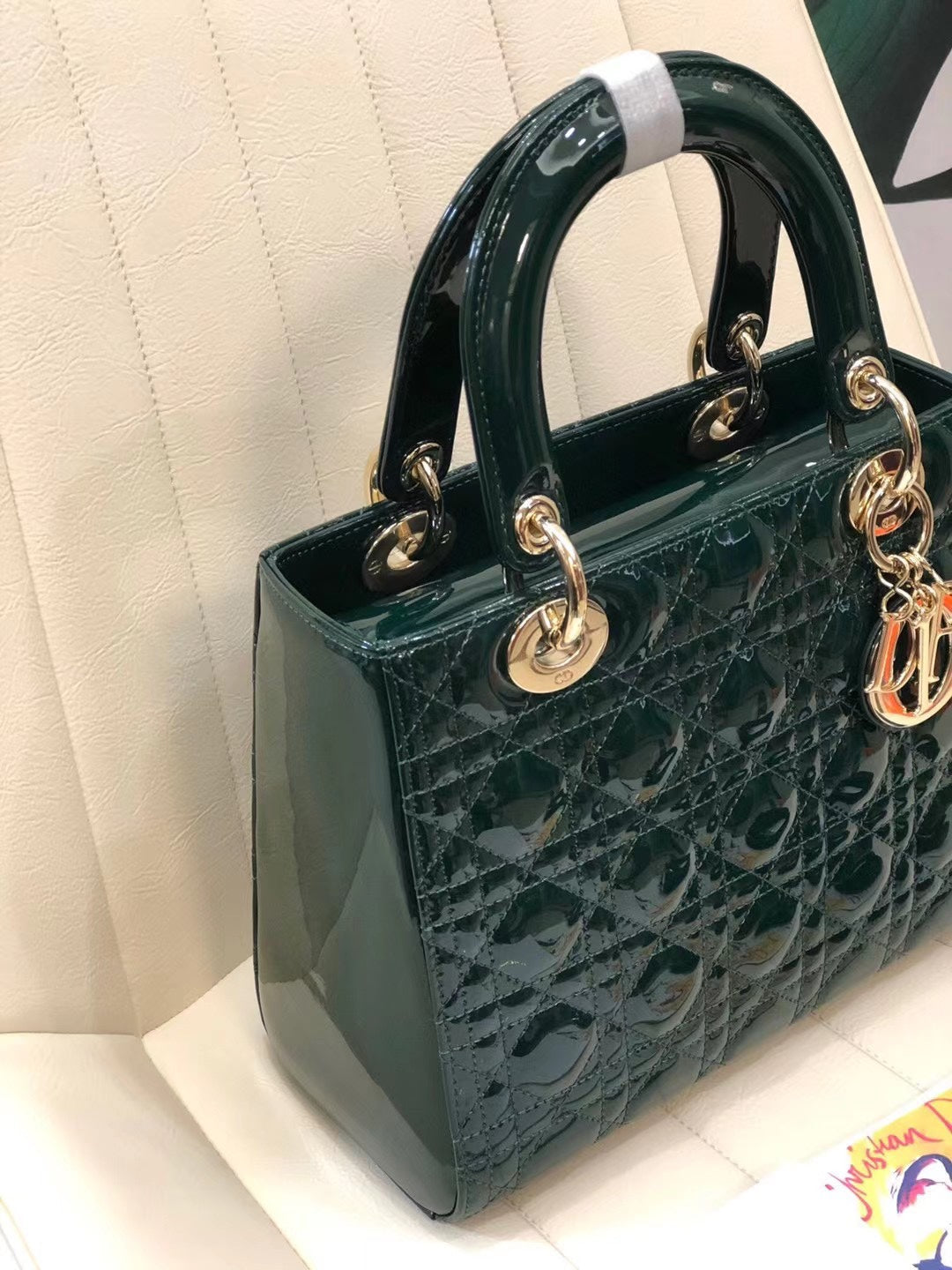 Christian Dior Medium Lady Dior  Bag