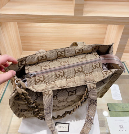 New Brown GUCCI woman Handbag