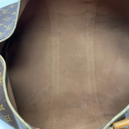 Keepall 50 Monogram Canvas Designer By Louis Vuitton  Size: Large