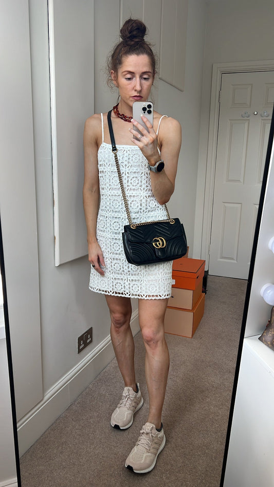 Gucci GG Black Marmont Small Shoulder Bag
