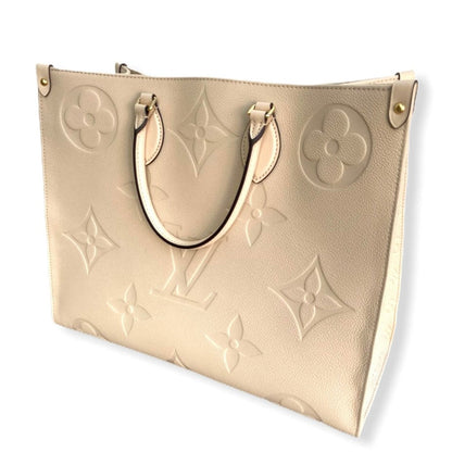 Louis Vuitton On The Go GM Cream