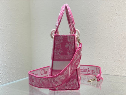 Christian Dior Medium Lady D Lite Bag