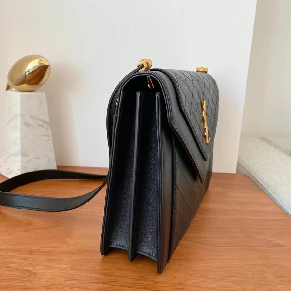 YSL Gaby Satchel Bag in Quilted Lambskini