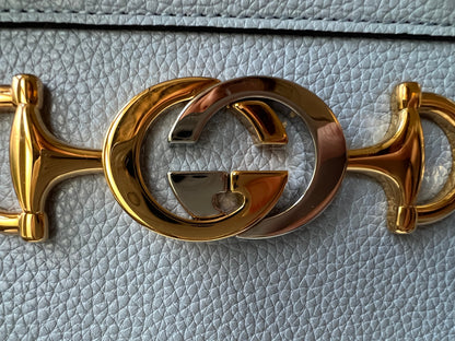 Gucci Pale Blue Medium Zumi Tote (RRP £2210)