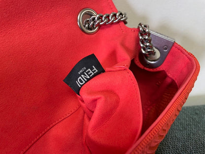 Fendi Midi Baguette Chain Bag