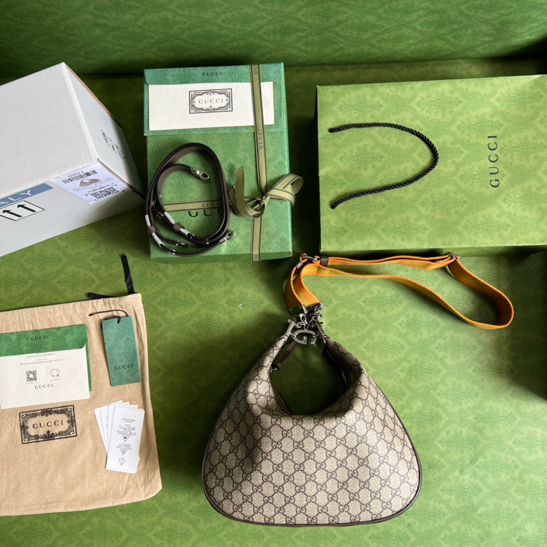 Gucci Attache Large Shoulder Bag