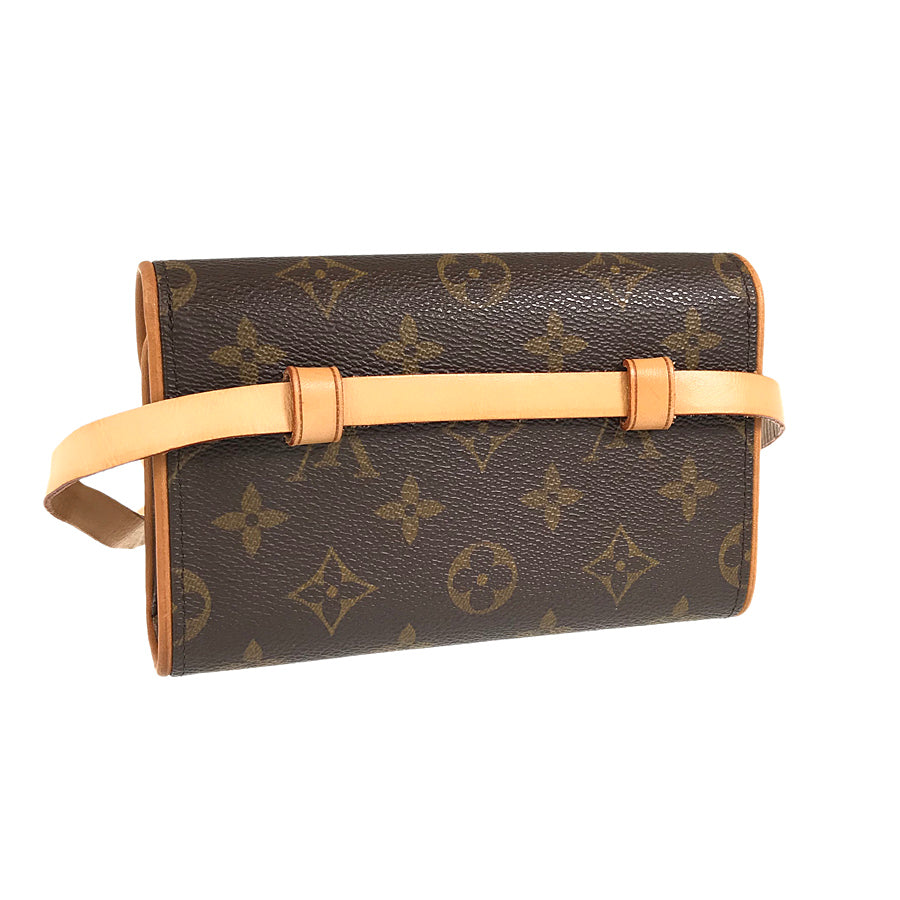 LOUIS VUITTON Monogram Pochette Florentine M51855 Waist pouch