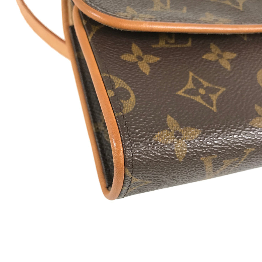 LOUIS VUITTON Monogram Pochette Florentine M51855 Waist pouch