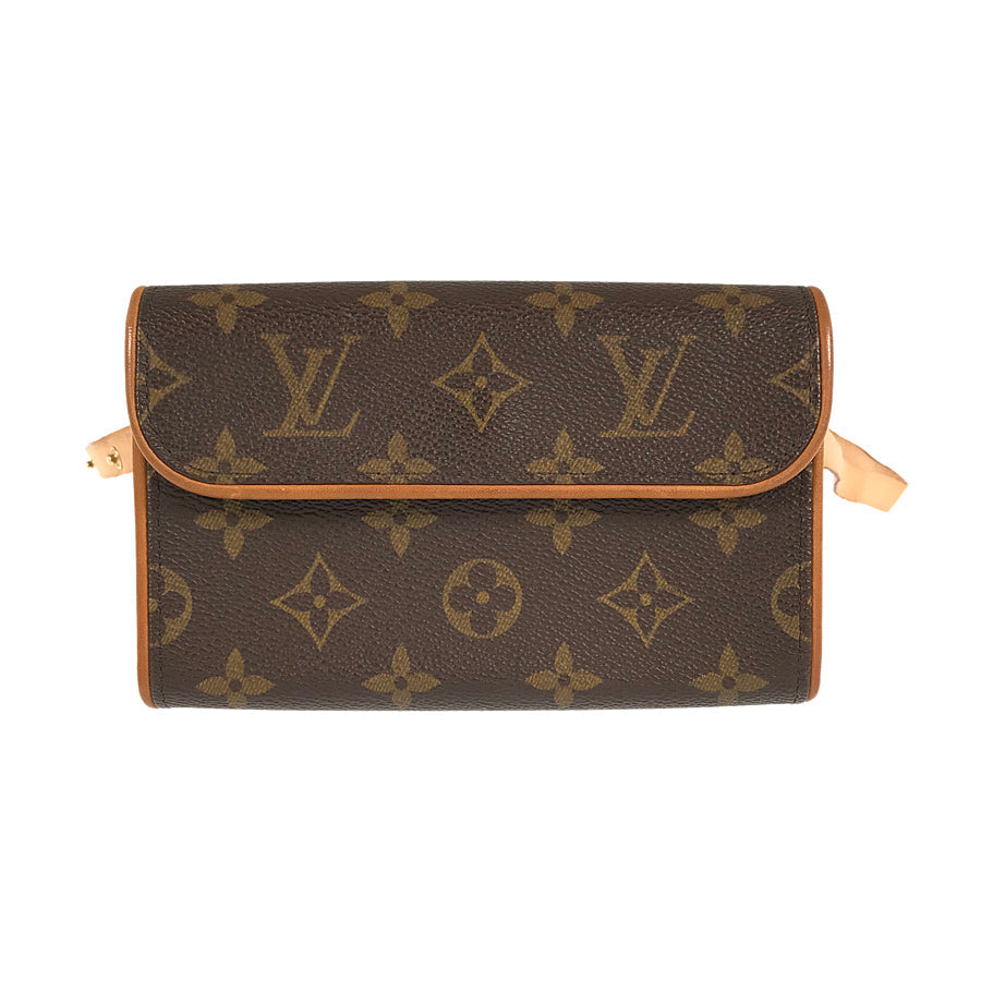 LOUIS VUITTON Monogram Pochette Florentine M51855 Waist pouch