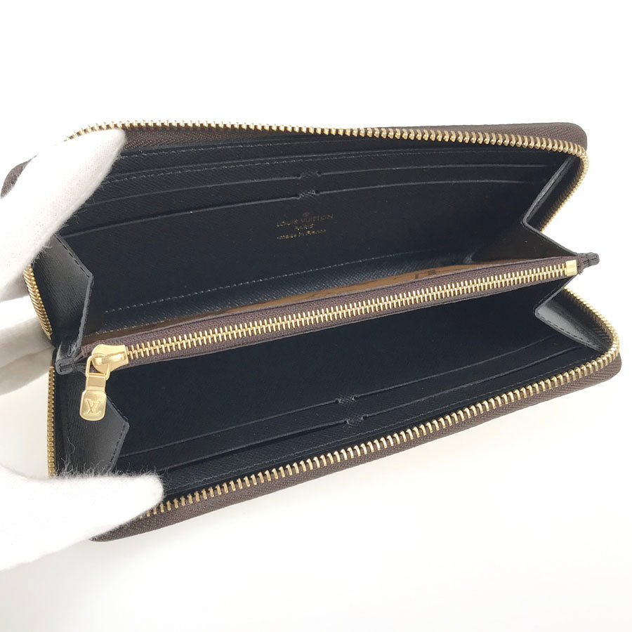 LOUIS VUITTON Monogram Reverse Portefeiulle Clemence M82336 Long wallet Round zipper