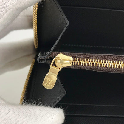 LOUIS VUITTON Monogram Reverse Portefeiulle Clemence M82336 Long wallet Round zipper