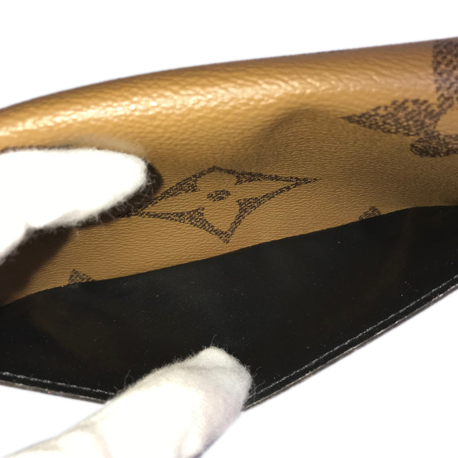 LOUIS VUITTON Monogram Giant Reverse Portefeiulle Sarah M80726 Long wallet Folding cover lid