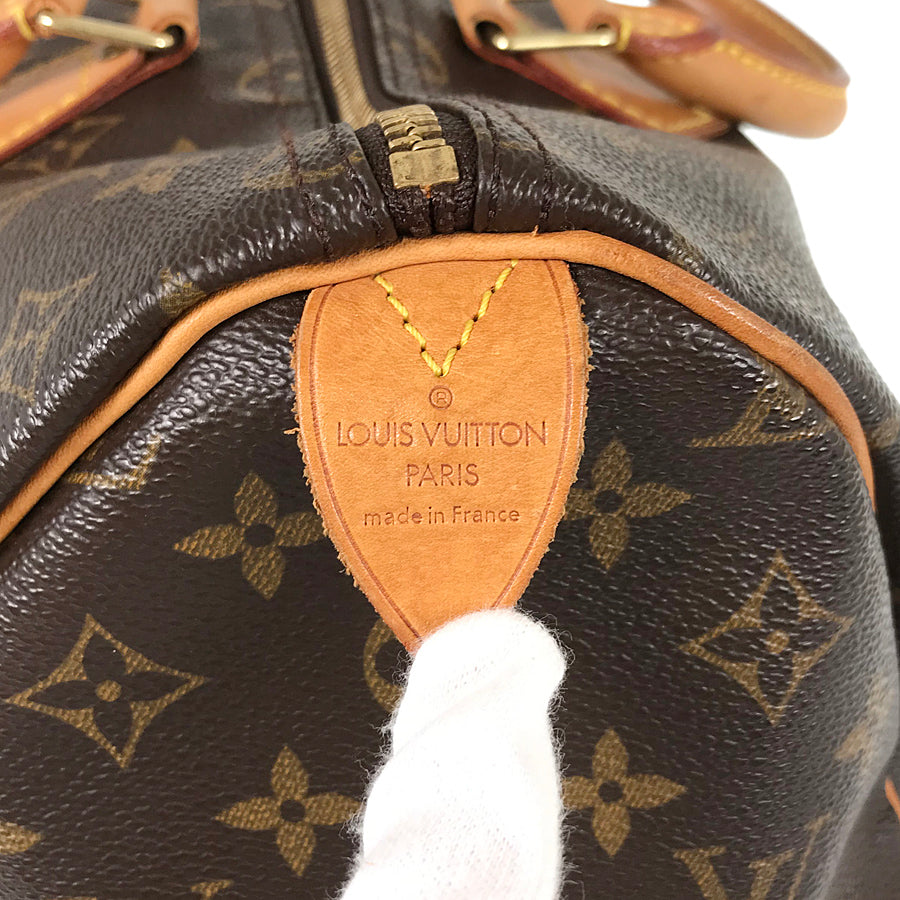 LOUIS VUITTON Monogram Speedy 35 Handbag