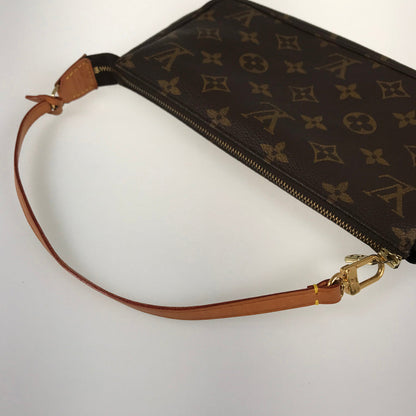 LOUIS VUITTON Monogram Pochette Accessoires M51980 Pouch