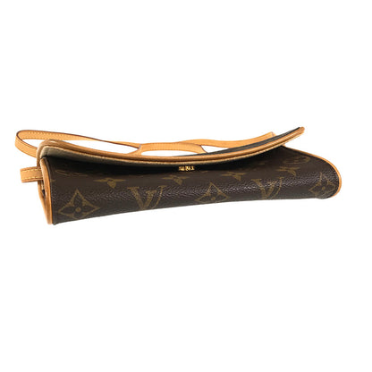 LOUIS VUITTON Monogram Pochette Twin PM M51854 Shoulder bag
