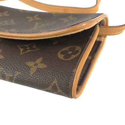 LOUIS VUITTON Monogram Pochette Twin PM M51854 Shoulder bag